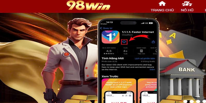 Việc tải app 98WIN giúp người chơi tham gia